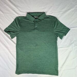 Green Polo Shirt Cool Keep Casual Men’s Medium